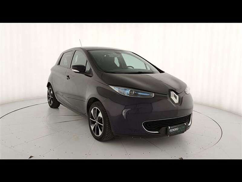 Usata Renault Zoe Intens 42 kW (58 CV) 2019 Viola Utilitaria