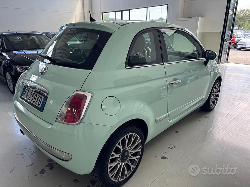 Usata Fiat 500 Lounge 69 CV (50 kW) 2015 Blu Berlina
