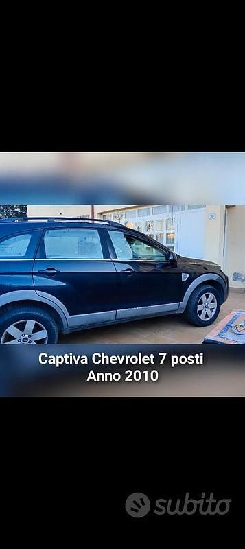 Usata Chevrolet Captiva 2010 Nero SUV