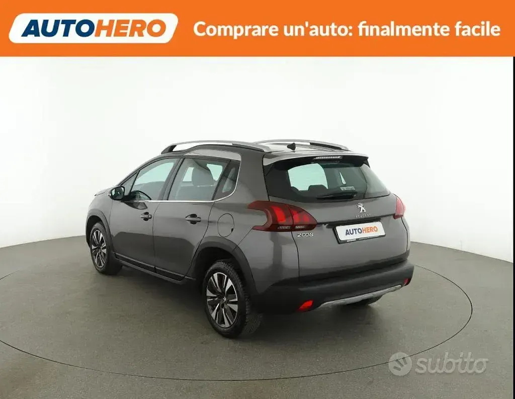 Brugt Peugeot 2008 Allure 120 HK (88 kW) 2019 Grå SUV
