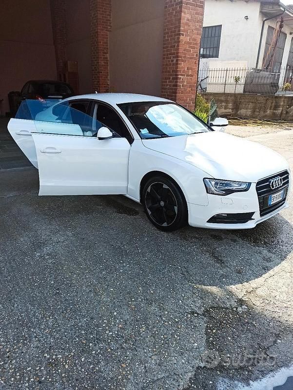 Usata Audi A5 177 CV (130 kW) 2011 Bianco Coupé
