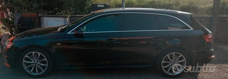 Usata Audi A4 S-Line 150 CV (110 kW) 2017 Nero Station wagon