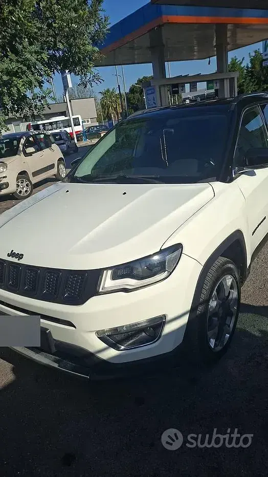 Usata Jeep Compass 120 CV (88 kW) 2018 Bianco SUV