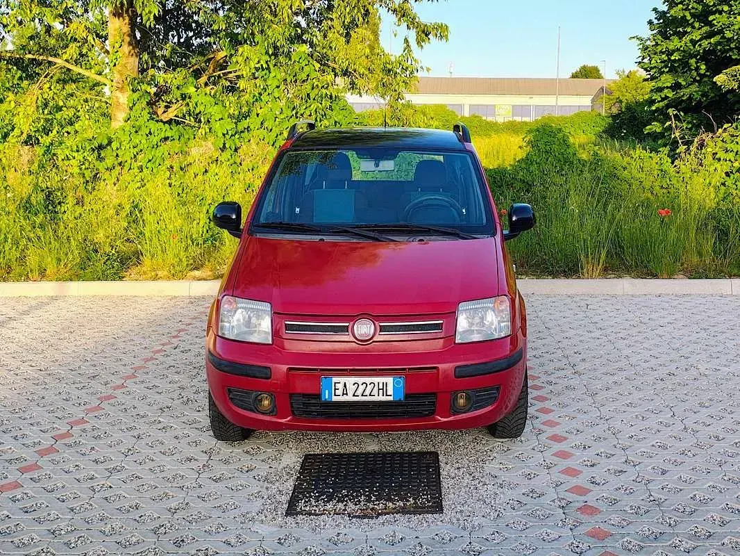 Usata Fiat Panda Dynamic 60 CV (44 kW) 2009 Rosso Utilitaria