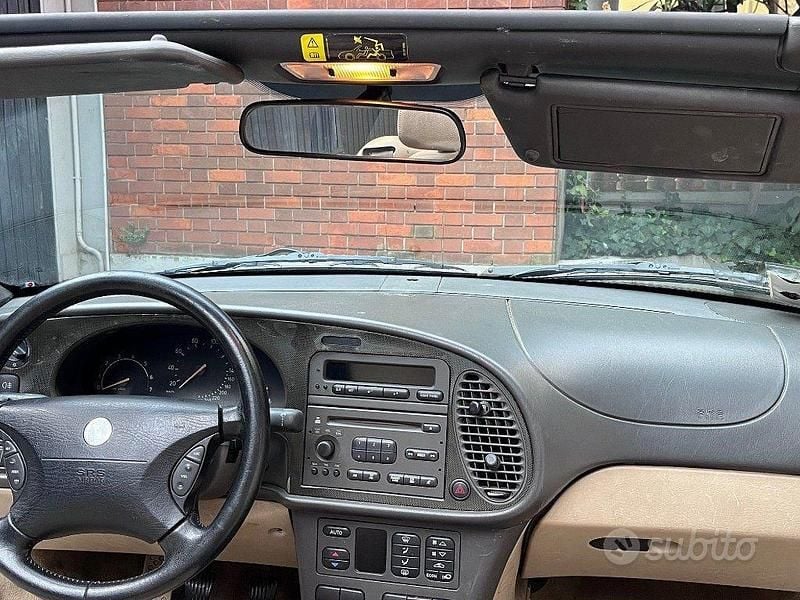 Usata Saab 9-3 Cabriolet 149 CV (109 kW) 2002 Blu Cabrio