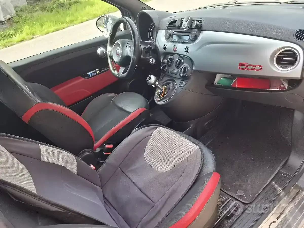 Usata Fiat 500 85 CV (62 kW) 2015 Grigio Berlina