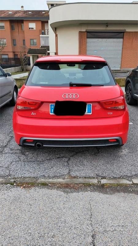 Usata Audi A1 2014 Rosso Utilitaria