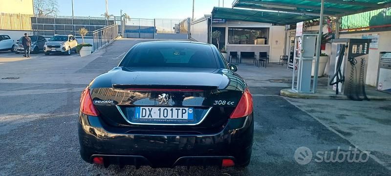 Usata Peugeot 308 CC 112 CV (82 kW) 2009 Nero Cabrio
