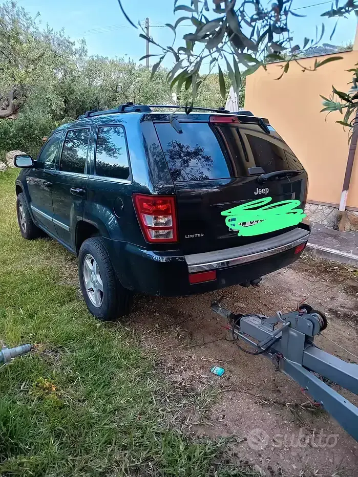 Usata Jeep Grand Cherokee 218 CV (160 kW) 2006 Nero SUV