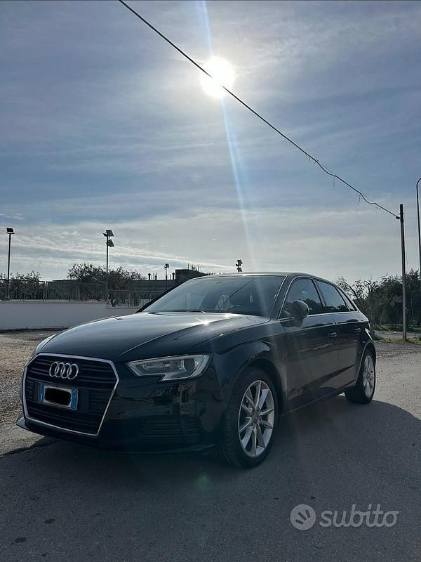 Usata Audi A3 120 CV (88 kW) 2016 Nero Berlina