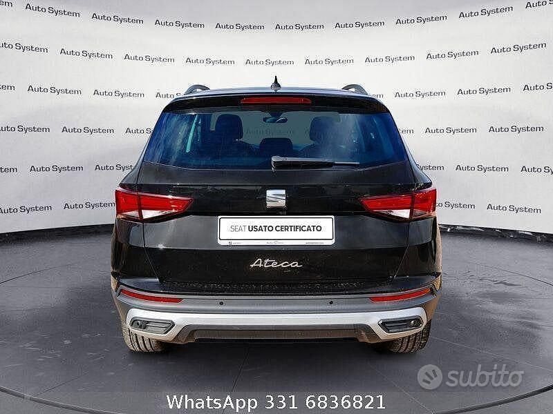 Usata Seat Ateca Black Edition 116 CV (85 kW) 2024 Nero SUV