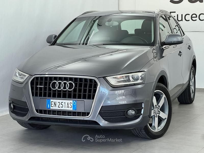 Usata Audi Q3 Advanced Plus 177 CV (130 kW) 2012 Grigio SUV