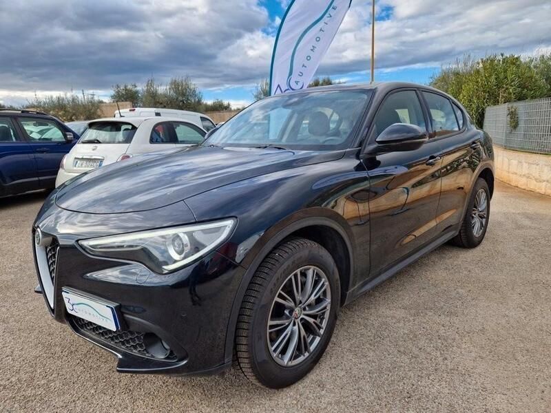 Usata Alfa Romeo Stelvio Executive 210 CV (154 kW) 2017 Nero SUV
