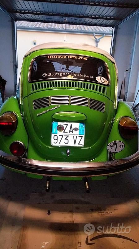 Usata VW Beetle 1970 Verde Utilitaria