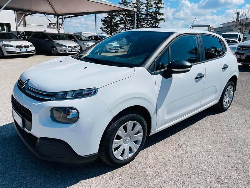Usata Citroën C3 Live 75 CV (55 kW) 2017 Bianco Furgone