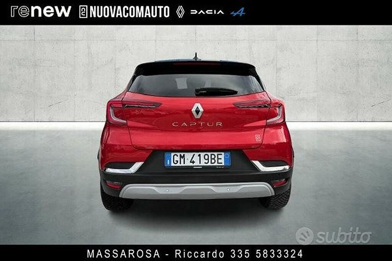 Usata Renault Captur Intens 101 CV (74 kW) 2022 Rosso SUV