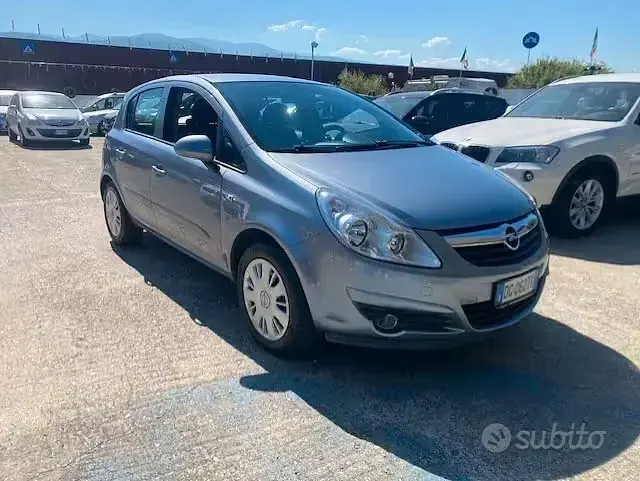 Usata Opel Corsa Enjoy 90 CV (66 kW) 2007 Grigio Utilitaria