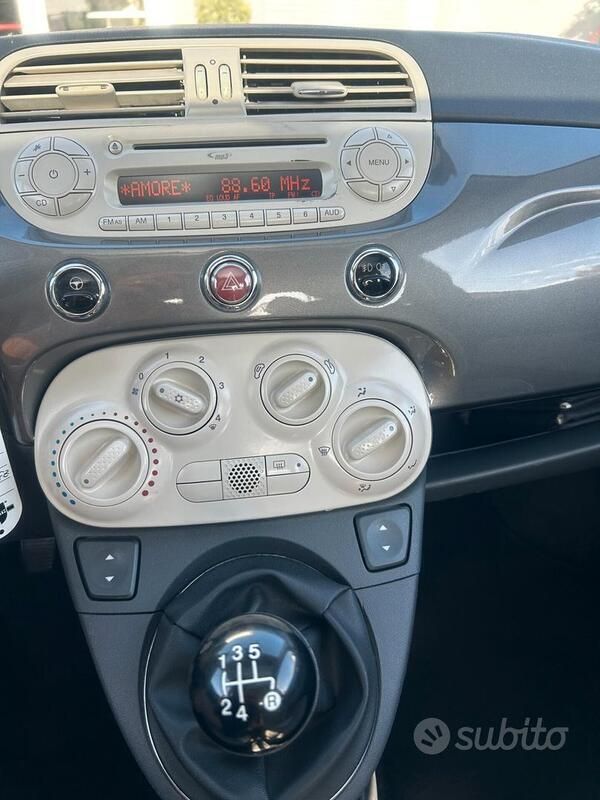 Usata Fiat 500 Lounge 69 CV (50 kW) 2014 Grigio Berlina