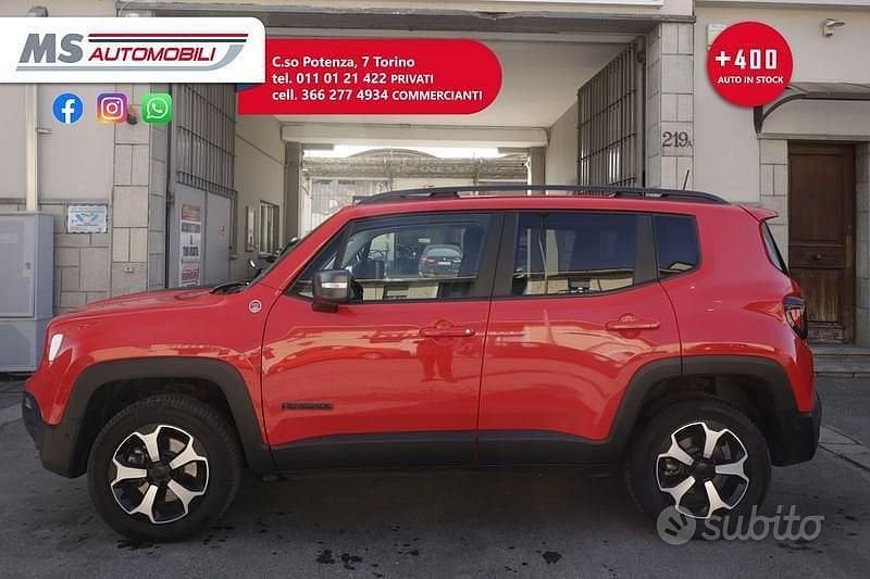 Usata Jeep Renegade Trailhawk 170 CV (125 kW) 2019 Rosso SUV