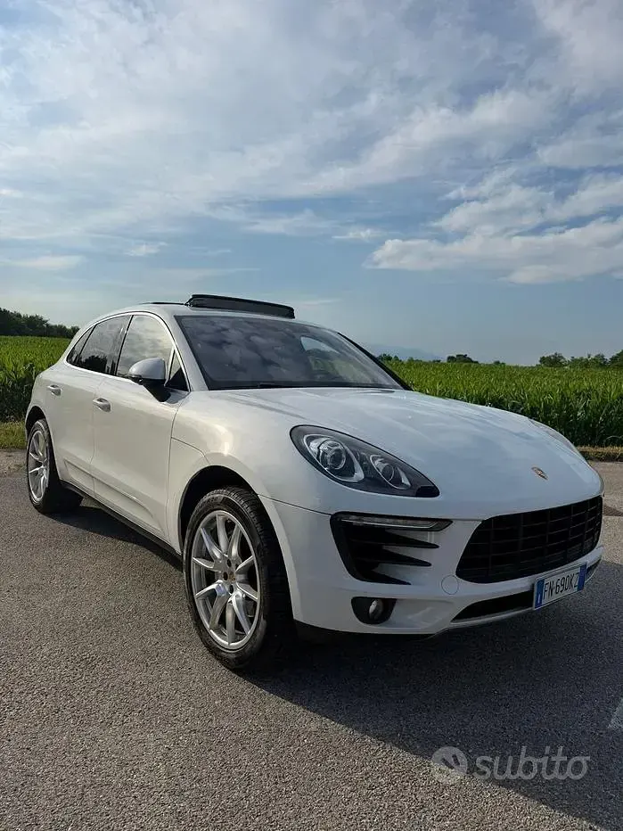 Usata Porsche Macan 250 CV (183 kW) 2016 Bianco SUV