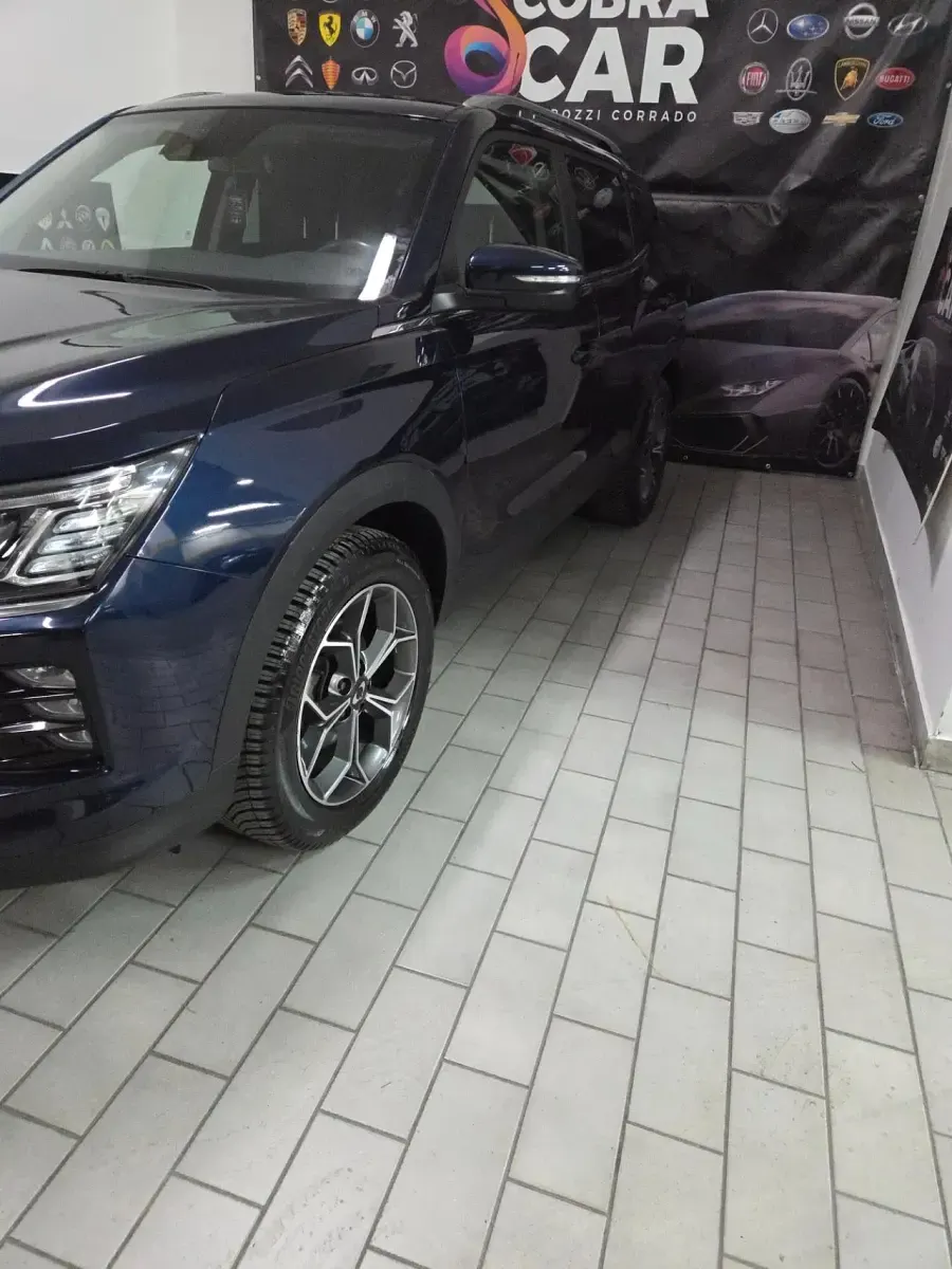 Usata SsangYong Korando 136 CV (100 kW) 2021 Blu Station wagon