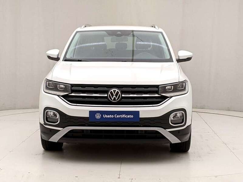 Usata VW T-Cross Advance 95 CV (69 kW) 2021 Bianco SUV