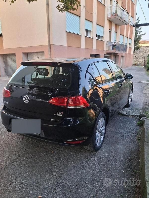 Usata VW Golf VII Executive 110 CV (80 kW) 2016 Nero Berlina
