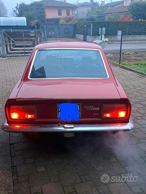 Usata Fiat 124 Sport 1970 Rosso Coupé