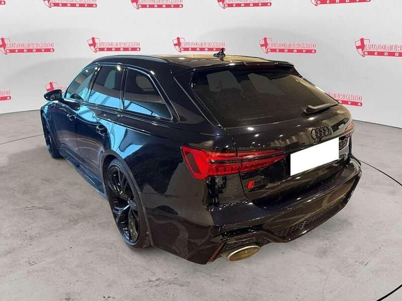 Usata Audi RS6 Ambiente 600 CV (441 kW) 2020 Nero Station wagon