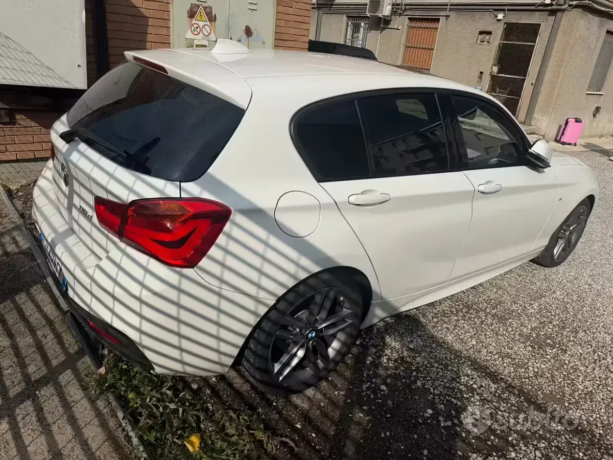 Usata BMW 116 M Sport 116 CV (85 kW) 2018 Bianco Utilitaria