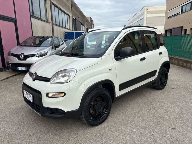Usata Fiat Panda 4x4 S 85 CV (62 kW) 2019 Bianco Utilitaria