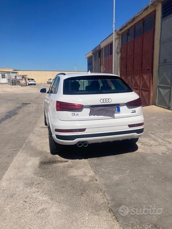 Usata Audi Q3 150 CV (110 kW) 2018 Bianco SUV