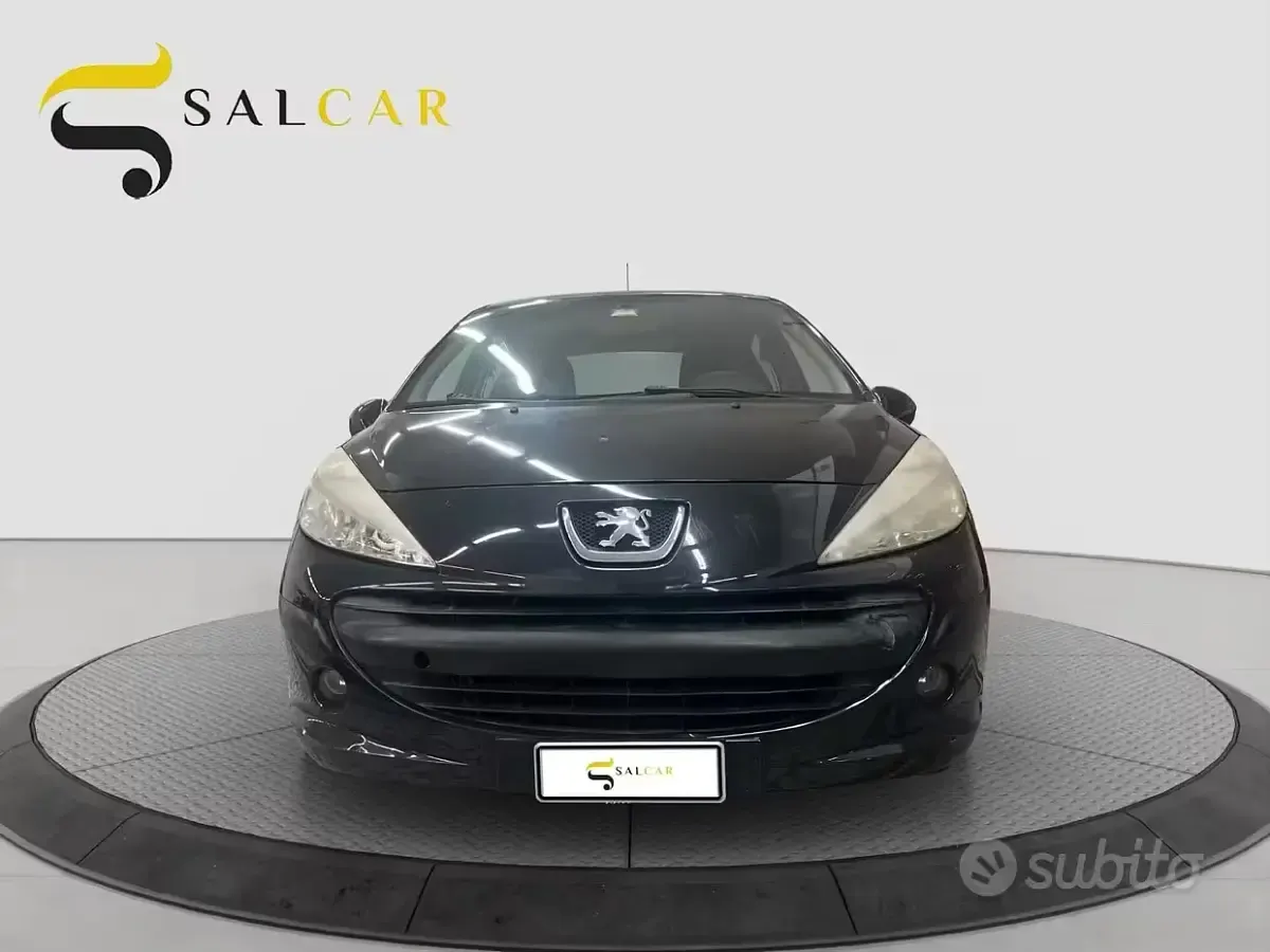 Usata Peugeot 207 90 CV (66 kW) 2007 Nero Berlina