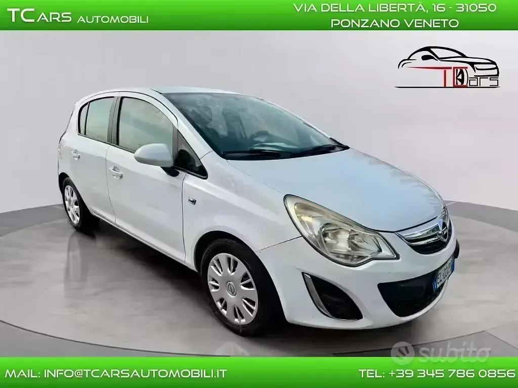 Używany Opel Corsa 86 KM (63 kW) 2012 Biały Hatchback