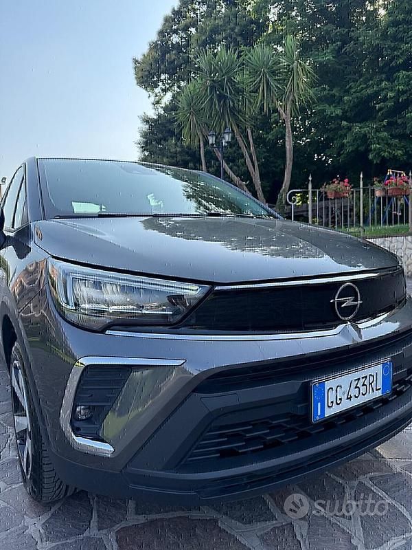 Usata Opel Crossland X 110 CV (80 kW) 2021 Grigio SUV