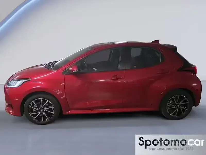 Usata Toyota Yaris Hybrid Trend 116 CV (85 kW) 2023 Rosso Berlina