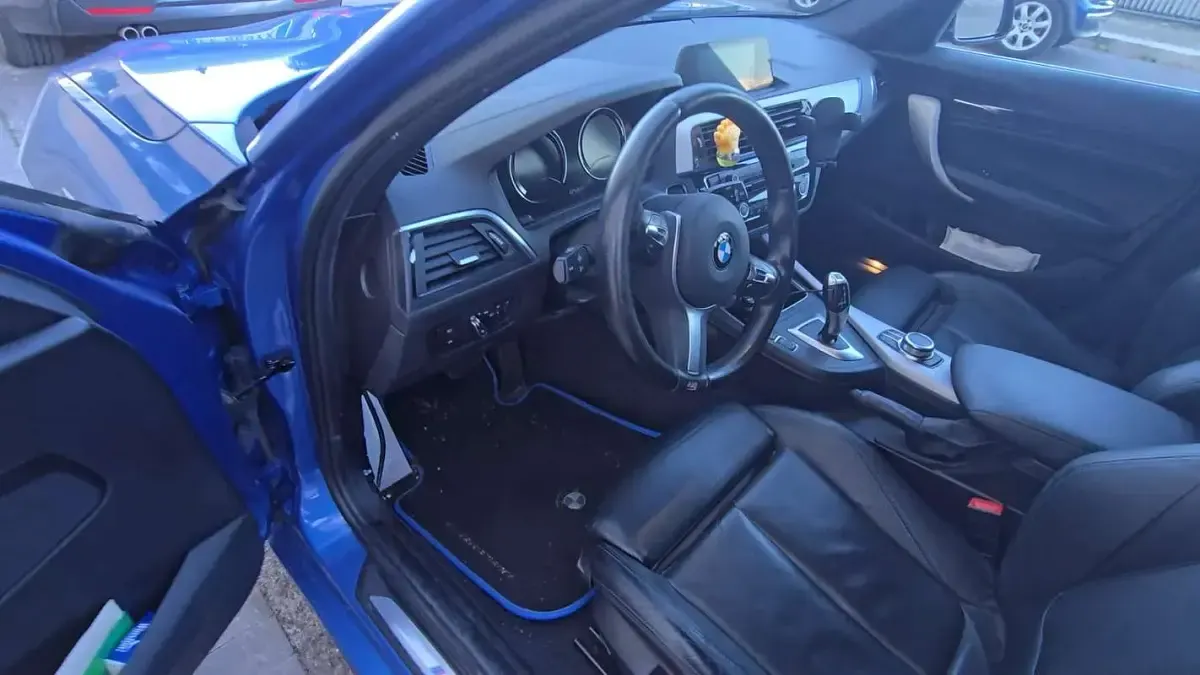 Usata BMW 118 M Sport 150 CV (110 kW) 2019 Blu/azzurro Utilitaria