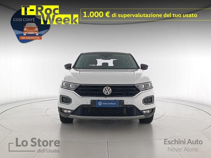 Usata VW T-Roc Style 150 CV (110 kW) 2017 Bianco SUV