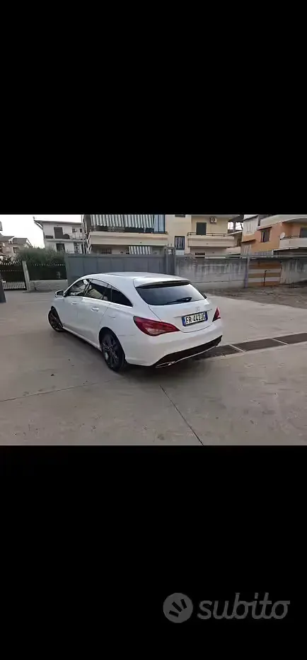 Usata Mercedes CLA200 Executive 136 CV (100 kW) 2018 Bianco Coupé