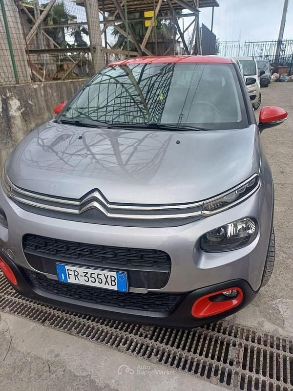 Usata Citroën C3 76 CV (55 kW) 2018 Gray Utilitaria