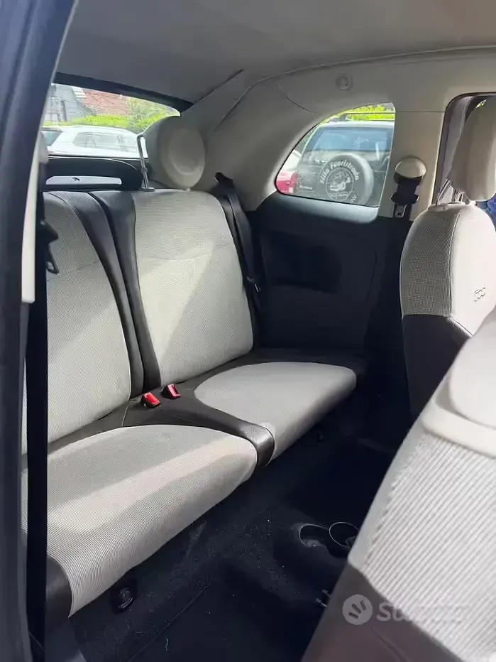 Usata Fiat 500 69 CV (50 kW) 2010 Grigio Cabrio