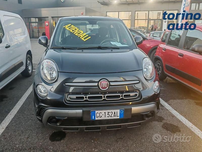 Usata Fiat 500L Cross 95 CV (69 kW) 2021 Nero Monovolume