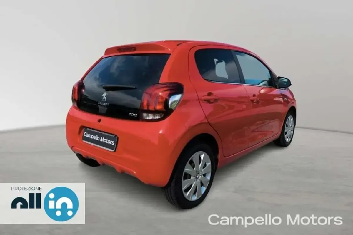 Usata Peugeot 108 Style 72 CV (52 kW) 2021 Rosso Berlina
