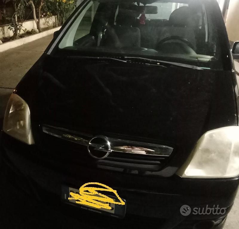 Usata Opel Meriva 2007 Nero Monovolume
