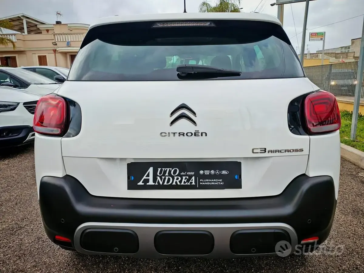 Usata Citroën C3 Aircross 110 CV (80 kW) 2022 Bianco SUV