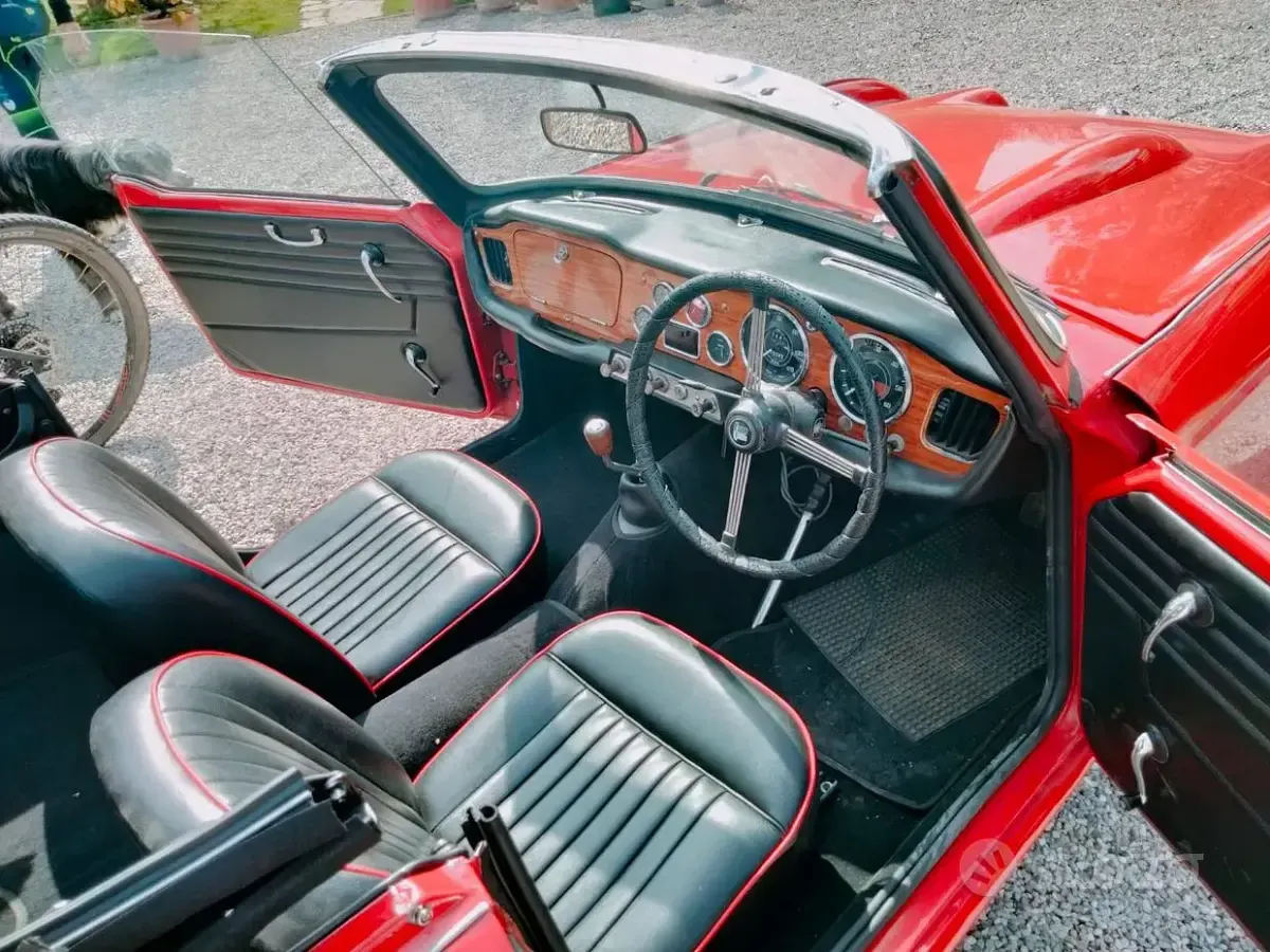 Usata Triumph TR4 1960 Rosso Cabrio