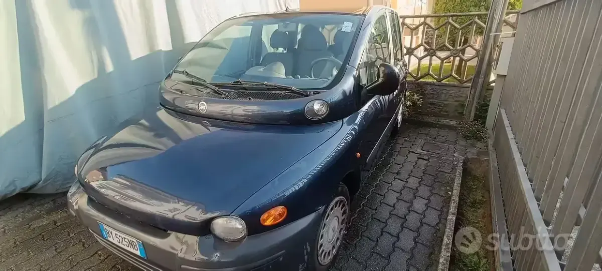 Usata Fiat Multipla 2001 Blu Monovolume