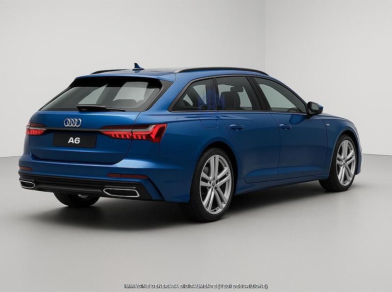 Usata Audi A6 S-Line 245 CV (180 kW) 2023 Blu Station wagon