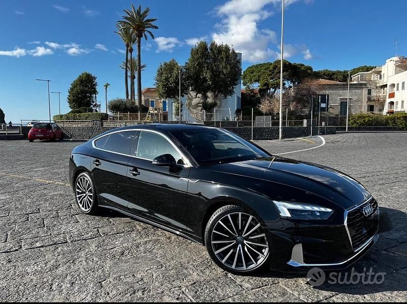 Usata Audi A5 S-Line 2020 Nero Berlina