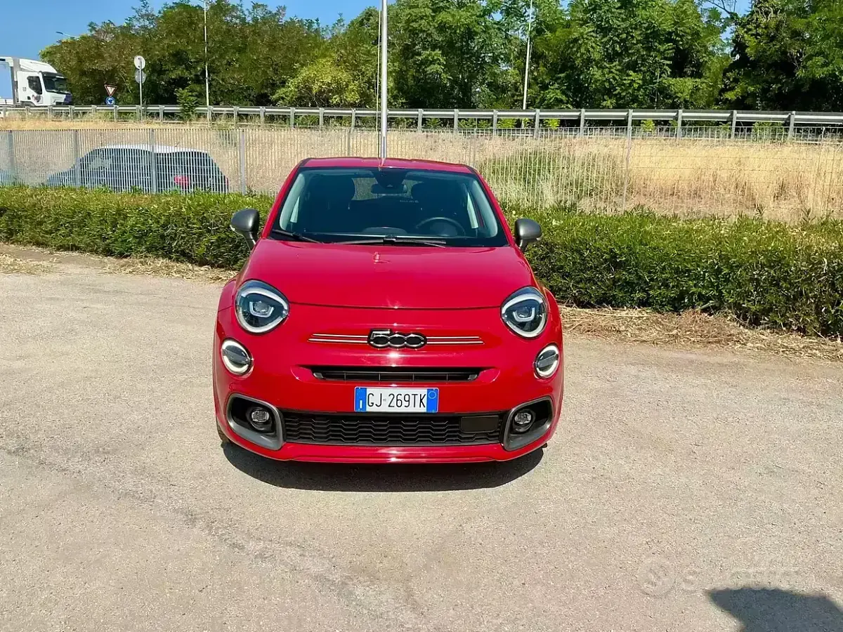 Usata Fiat 500X Sport 95 CV (69 kW) 2022 Rosso SUV